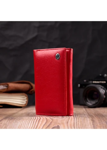 Женский кожаный кошелек 14х9х2 см st leather (288047599)