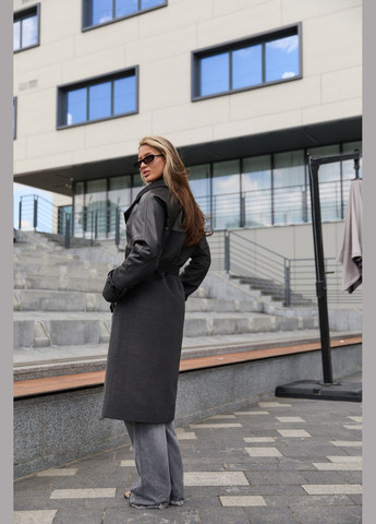 Графитовое зимнее Пальто MN