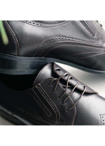 Коричневые кэжуал туфли броги Ikos на шнурках