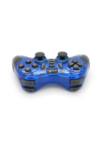 Геймпад бездротовий 7 в 1 для PC/PS1/PS2/PS3/PC360/TV/TV BOX/Android/Win10, живлення від 2*ААА(немає в помплекті), Blue, Blister Voltronic (371387884)