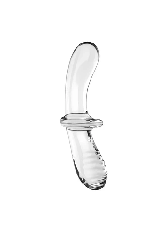 Двосторонній скляний ділдо Double Crystal TransparentSatisfyer 16845 Satisfyer (392054595)