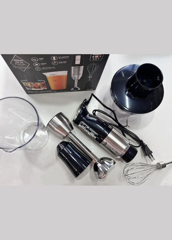 Погружной блендер R.326 3в1 домашний кухонный ручной миксер измельчитель чоппер 800 Вт RAF (296925836)