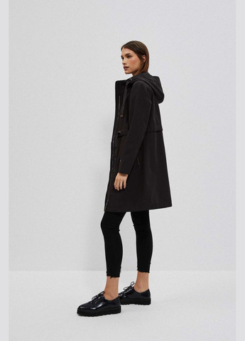 Черная куртка Moodo