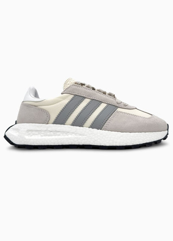 Бежеві Осінні кросівки чоловічі і жіночі adidas retropy e5 grey beige white | адідас ретропі бежеві No Brand