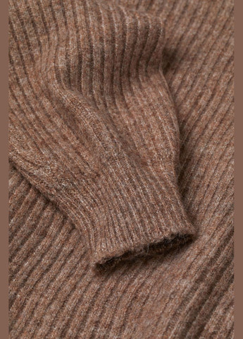 Коричневий зимовий джемпер H&M