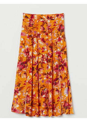 Оранжевая повседневный юбка H&M