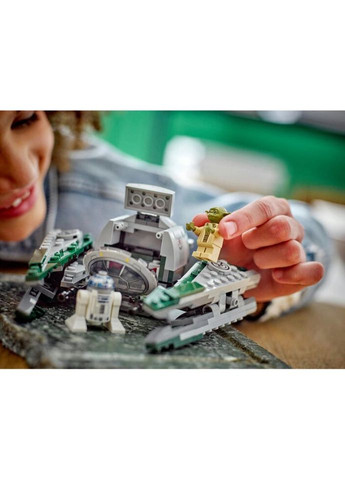 Конструктор Star Wars Джедайский истребитель Йоды 253 детали (75360) Lego (281425613)