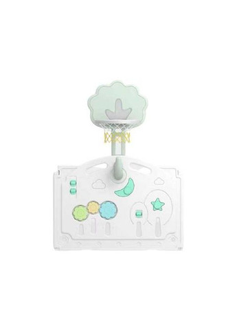 Манеж з баскетбольним кільцем 205х205х62 см Оливковий (1336925543) No Brand (360969194)