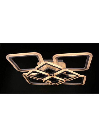 Люстра світлодіодна стельова LED світильник для квартири на стелю ледве з пультом 26031 Білий 11х59х59 см. Sunnysky (324396042)