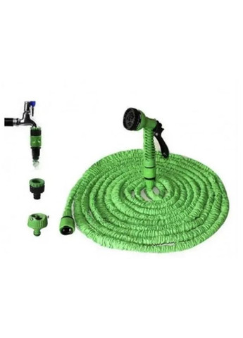 Шланг для поливу Magic 45 метрів та насадка-розпилювач Зелений (1756374635) Xhose (329909895)