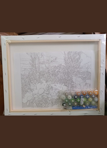 Картина за номерами Ромашки 40*50см Розфарбування по номерах GX8807 Rainbow Art (308987641)