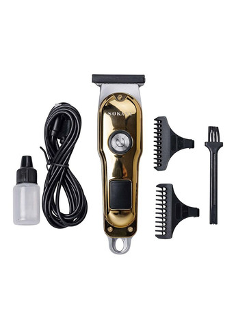 Машинка для стрижки Золотистая SK-LF-9988GOLD Sokany (369143412)
