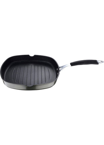 Сковорода-гриль Midnight 28x28 см (BG-30130-GR) Bergner (372609879)