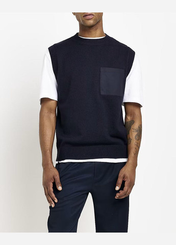 Жилетка,темно-синій, River Island (306817133)