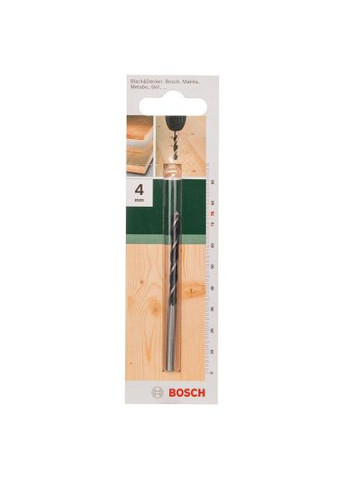 Свердло по дереву спіральне 4x45мм (2.609.255.201) Bosch по дереву спіральне 4x45мм (389567563)