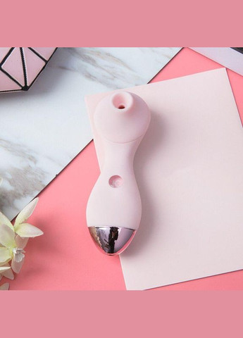 Вакуумный вибратор KisToy Polly Pink No Brand (303910224)