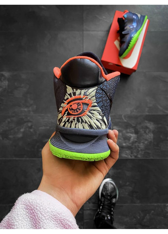 КРОССОВКИ ЖЕНСКИЕ NIKE KYRIE 7 ANIME НАЙК КАЙРИ No Brand чёрные демисезоны (368867356)