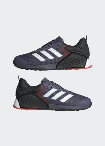 Фіолетові літні кросівки dropset 3 adidas