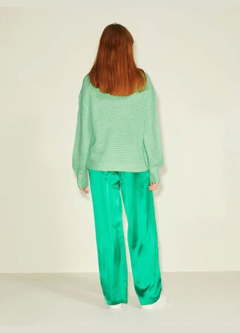 Салатовий демісезонний светер джемпер JJXX Camilla Open 12205686