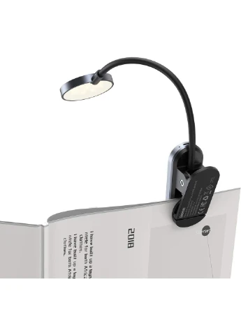 Лампа з кліпсою Comfort Reading Mini Clip Lamp (DGRAD-0G) Baseus (341828860)