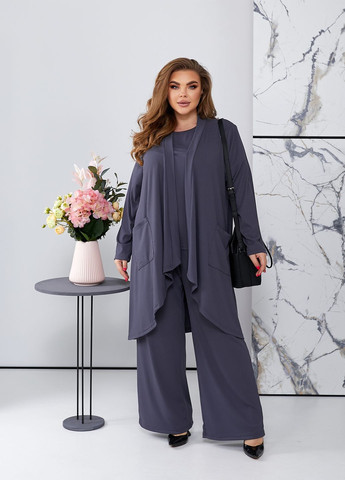 Трикотажный костюм тройка No Brand (302753043)