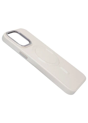 Кожаный чехол Bonbon Leather Metal Style with MagSafe для Apple iPhone 12 Pro Max (6.7") Epik (390131019)