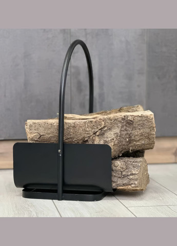 Кошик для дров камінна дровниця, підставка, стелаж для перенесення і зберігання дров біля каміна No Brand (346532803)