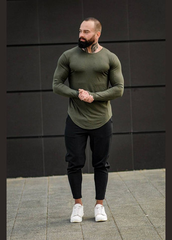 Лонгслів хакі No Brand хакі