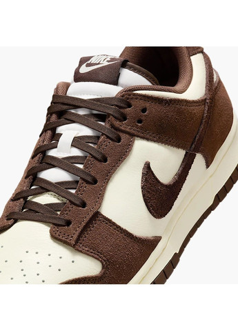 Коричневі кросівки чоловічі dunk low retro brown/beige Nike