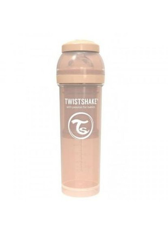 Пляшечка для годування Twistshake антиколиковая 330 мл, бежевая (268143756)
