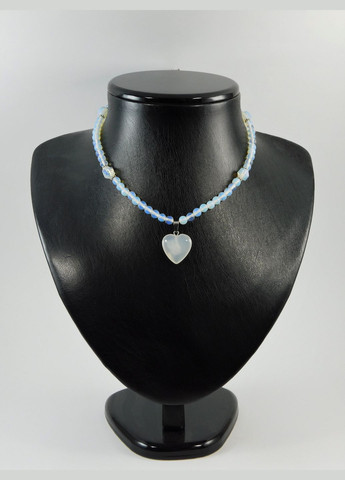 Намисто "Сердечко" Місячний камінь Fursa fashion (322315652)