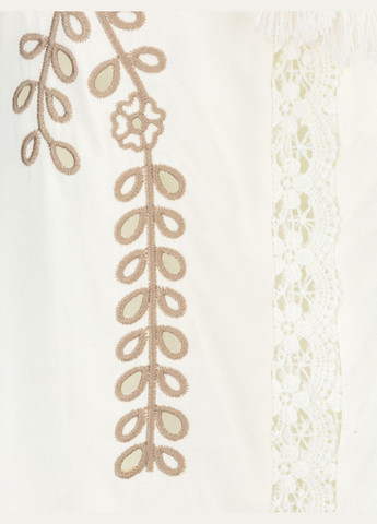 Вышиванка рубашка с принтом женская 2214 S Белый (2000990588401A) ES-Q (294753487)