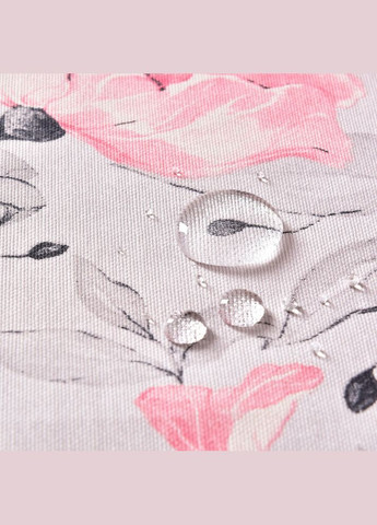 Скатерть 140х170 см хлопчатобумажная скатерть с водоотталкивающим покрытием, принт Магнолия Пудра IDEIA (318493837)