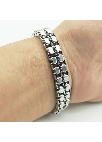 Браслет чоловічий з нержавіючої сталі Nexus 8 мм 21 см OrnatusDivinus451 Liresmina Jewelry (367603044)