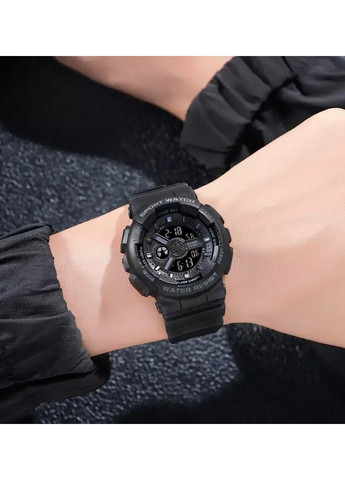 Мужские спортивные часы 1828 (Черные) Skmei (314483915)