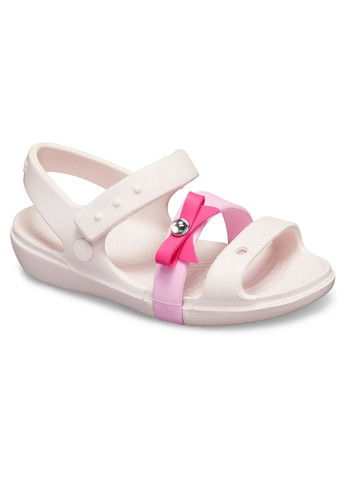 Сандалі Keeley Charm Sandal Barely Pink 8-25-16 см Crocs (285262613)