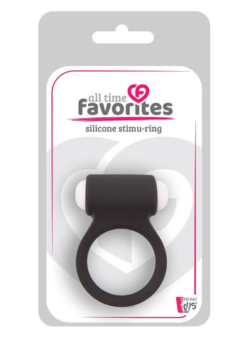 Эрекционное кольцо LITUP SILICONE STIMU RING 3, BLACK Dreamtoys (299007188)
