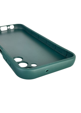 Чохол силіконовий Soft Touch з 3D принтом Майнкрафт для Galaxy A14 5G (SM-A146) темно-зелений (Повний захист камери) Samsung (373424576)