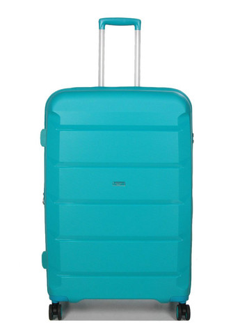 Чемодан большой L полипропилен бирюза 79х52х30(+5)см/131л/5кг AIRTEX (324801614)