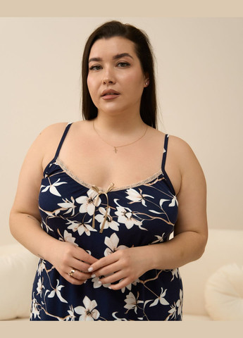 Віскозна сорочка на бретельці Nicoletta (327366583)