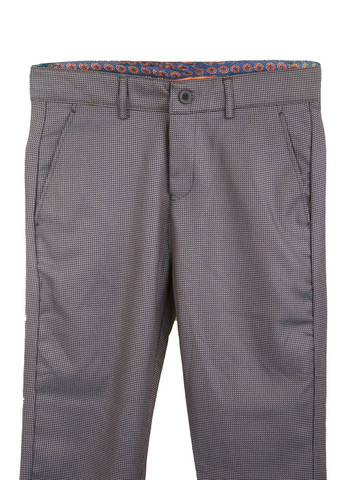 Серо-коричневые кэжуал демисезонные брюки Mtp