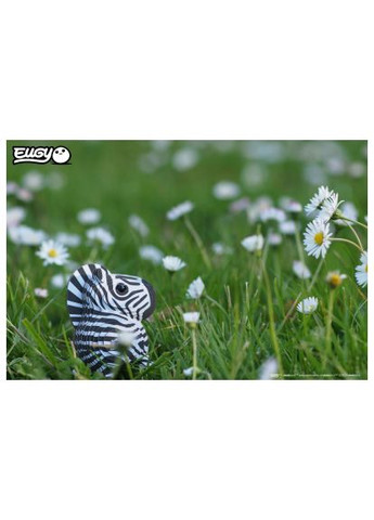 Пазл (XEG-011) Eugy 3D Зоопарк Зебра (366159482)