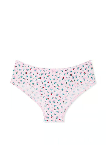 Трусики в рубчик PINK Cotton Back-Tie Cheeky Panty Victoria's Secret (332796308)