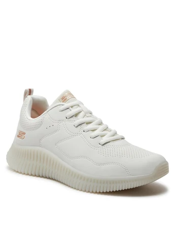 Білі кросівки bobs geo-how marvelous white 117422-ofwt Skechers