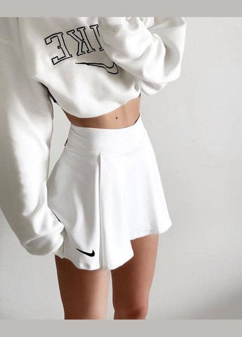 Женская белая стильная качественная мини Юбка - трендовая летняя шорты No Brand спідниця-шорти (291881892)