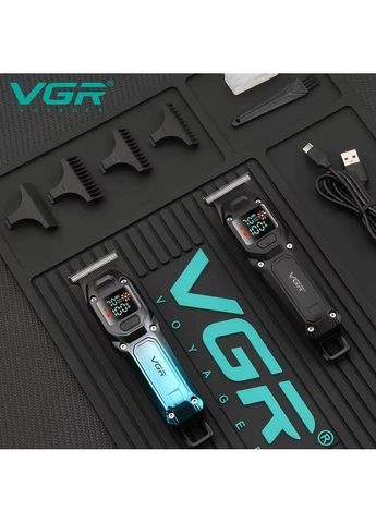 Чоловічий тример Barber VGR V-964 машинка для стрижки бороди та вусів No Brand (396518071)