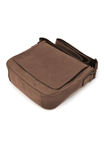 Чоловіча шкіряна сумка через плече 28х26х9 см TARWA (315870107)