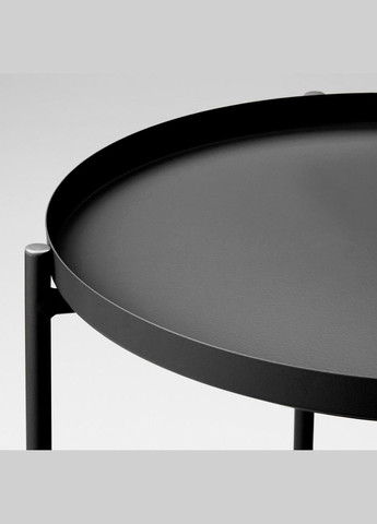Підносний стіл ІКЕА GLADOM 45х53 см чорний (50411990) IKEA (267902126)