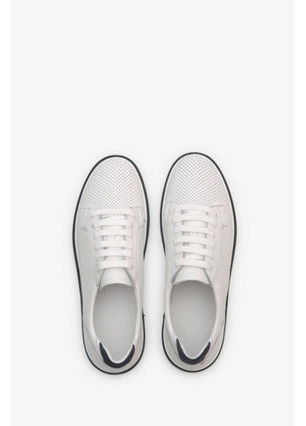 Белые кеды низкие, цвет белый Estro