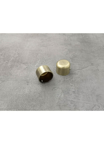 Карниз заглушка гладка штанга подвійний модерн 25/19 мм 320 см Антик Quadrum (352778034)